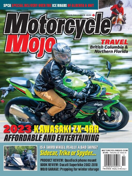 Title details for Motorcycle Mojo Magazine by Riptide Resources Inc o/a Motorcycle Mojo Magazine - Available